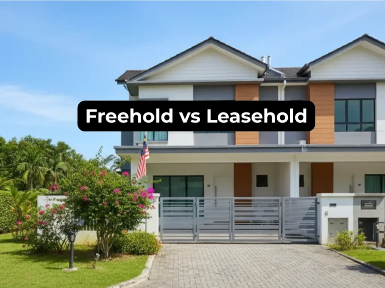 Ketahui beza hartanah freehold vs leasehold di Malaysia